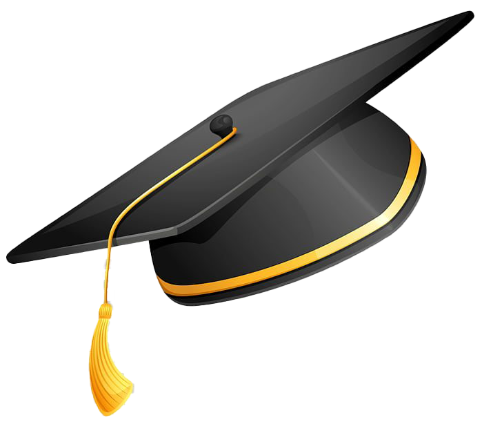 Download PNG image - Academy Hat PNG Transparent Picture 