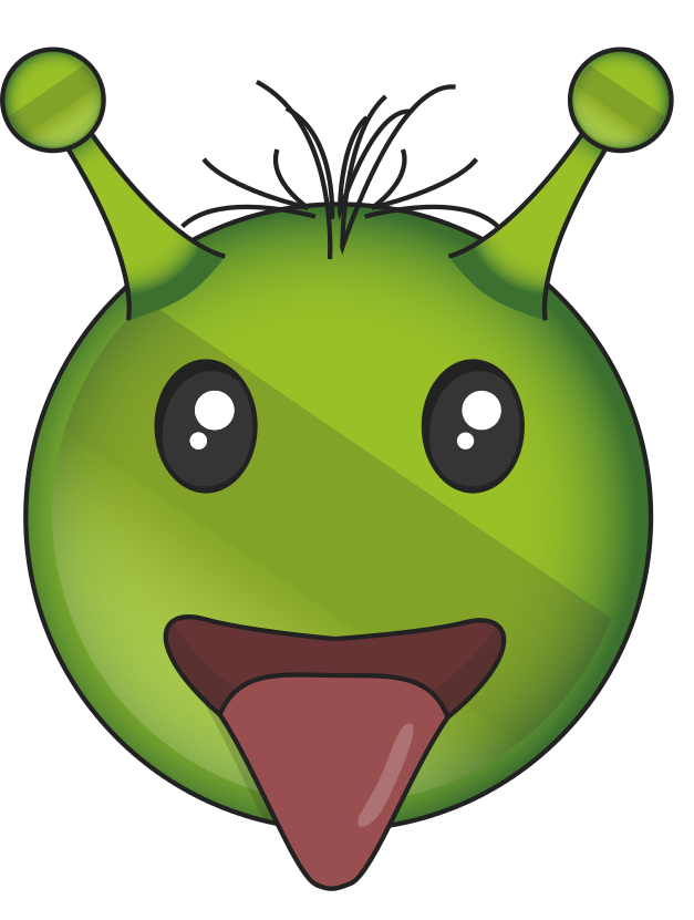 Download PNG image - Alien Face Emoji PNG Photos 