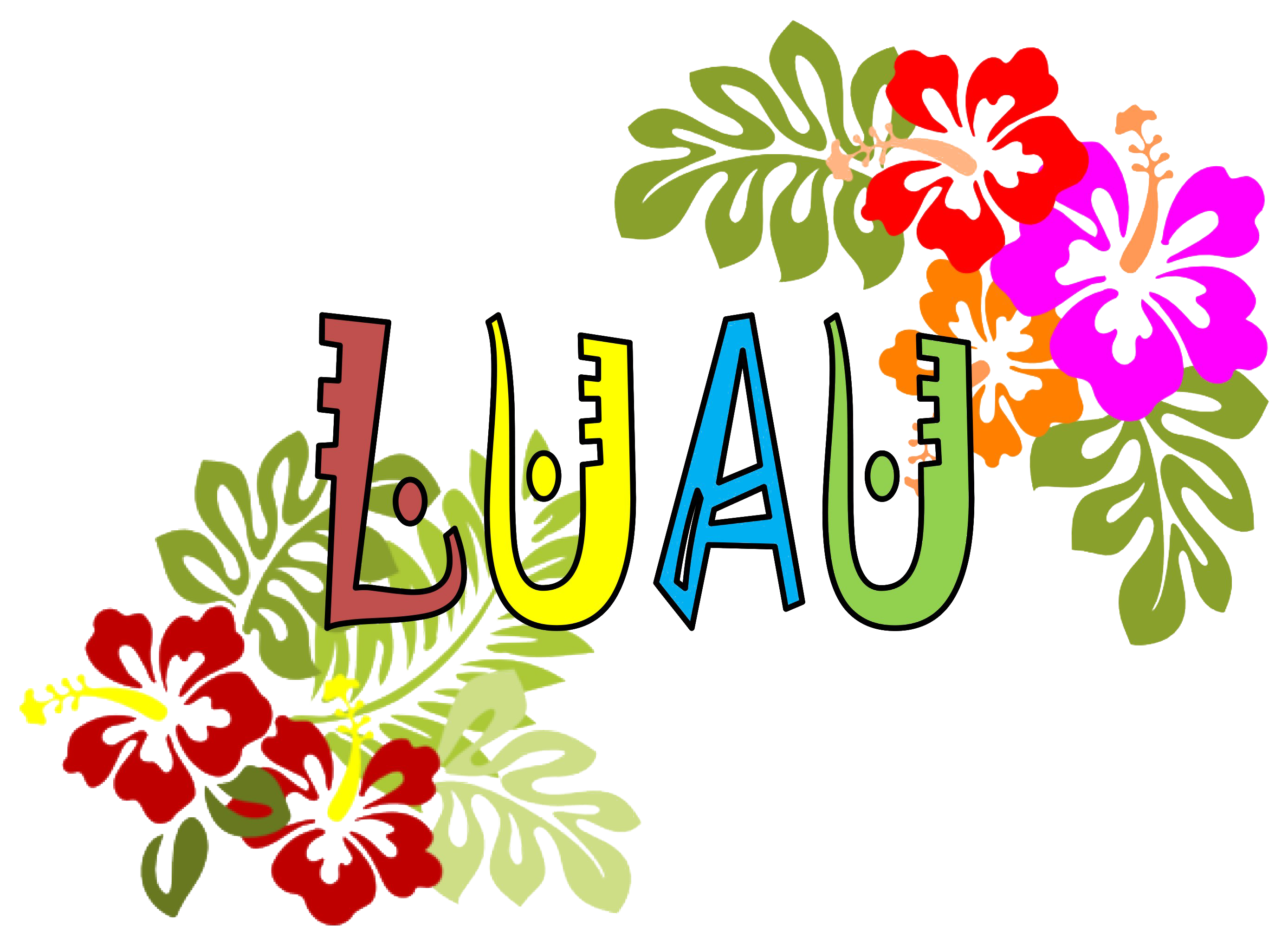 Download PNG image - Aloha Hawaiian Luau PNG Image 