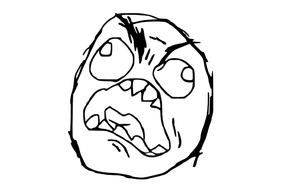 Download PNG image - Angry Face Meme Transparent PNG 
