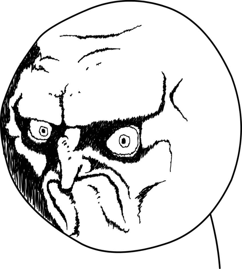Download PNG image - Angry Face No Meme PNG Photos 