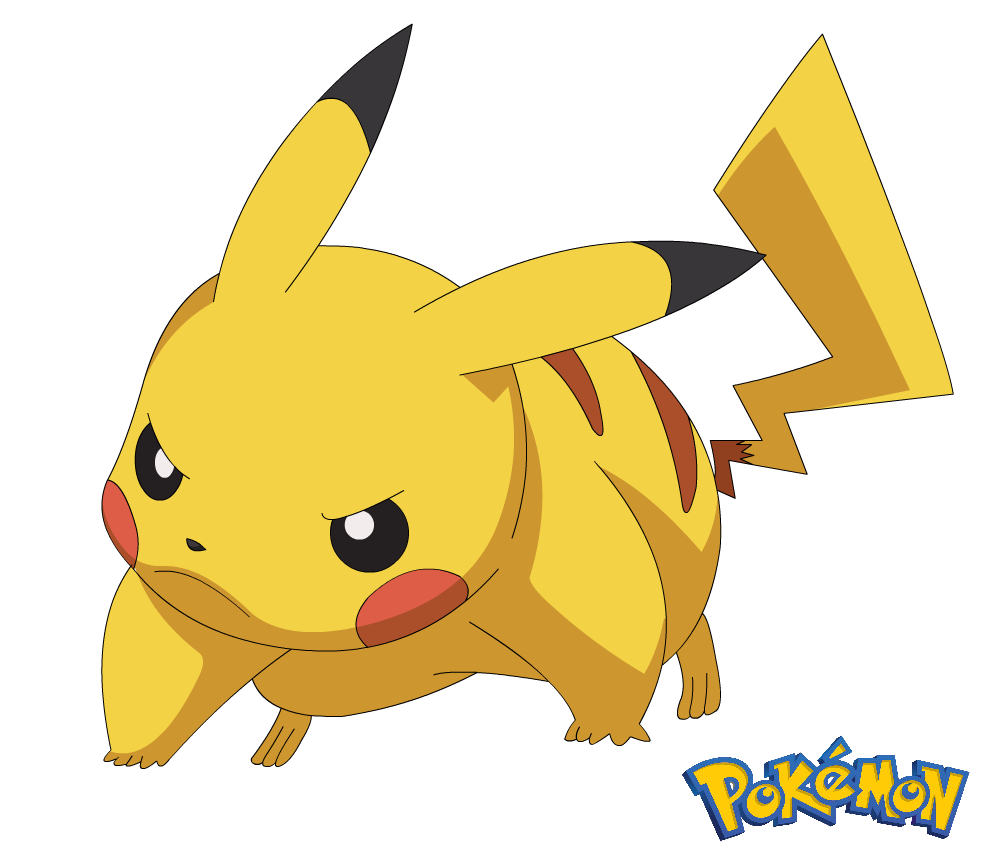 Download PNG image - Angry Pikachu Transparent PNG 