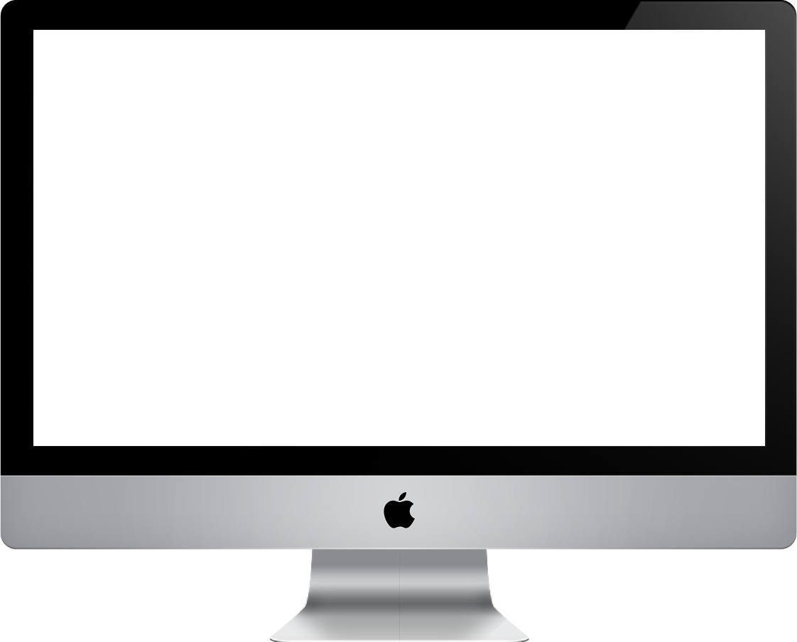 Download PNG image - Apple Mac Computer Screen PNG 