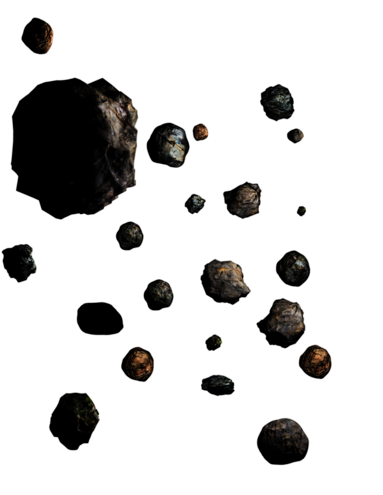 Download PNG image - Asteroid Transparent PNG 