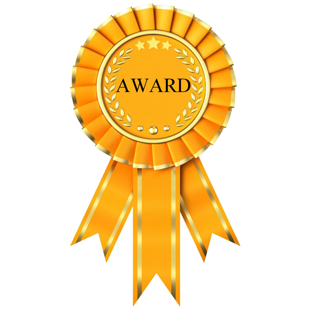 Download PNG image - Award Ribbon Badge PNG Clipart 