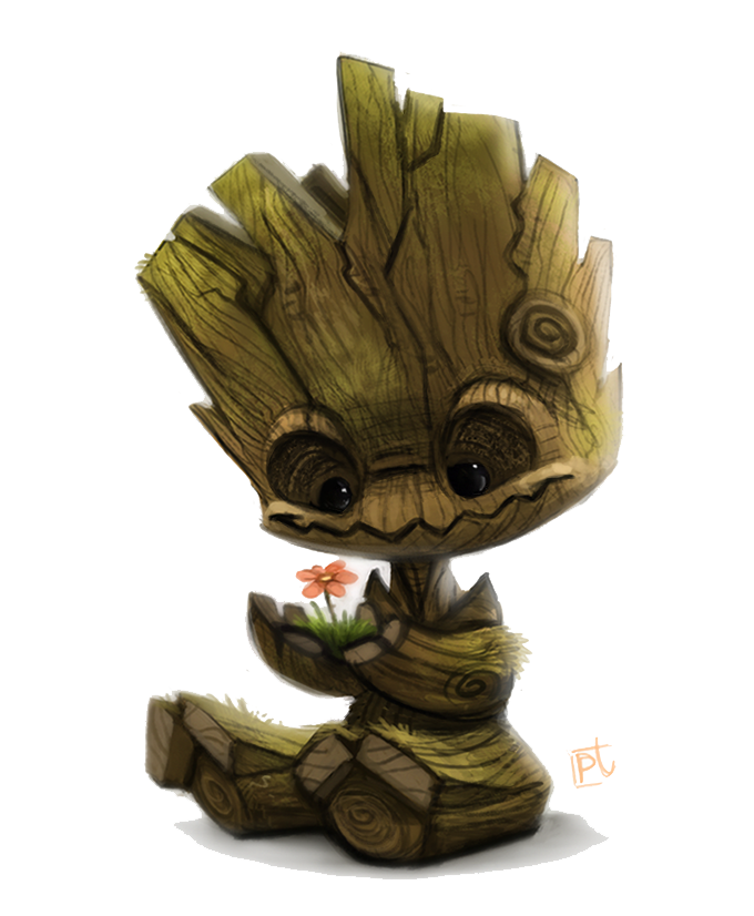 Download PNG image - Baby Groot Transparent PNG 