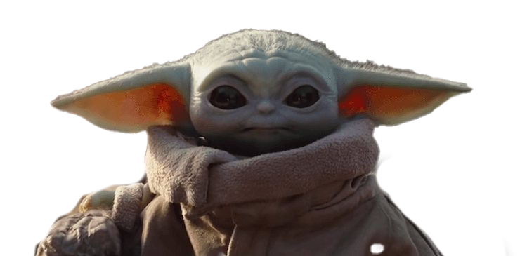 Download PNG image - Baby Yoda Transparent PNG 