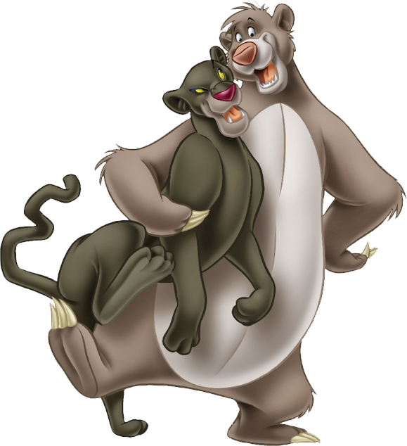 Download PNG image - Baloo PNG Clipart 