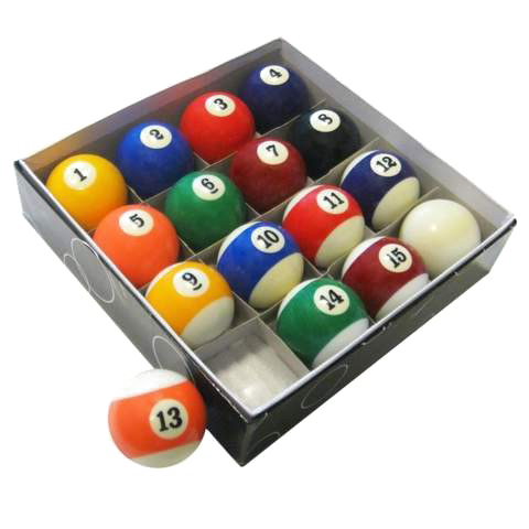 Download PNG image - Billiard Balls Transparent Background 