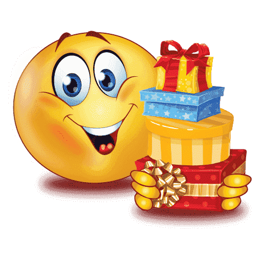 Download PNG image - Birthday Party Hard Emoji PNG File 