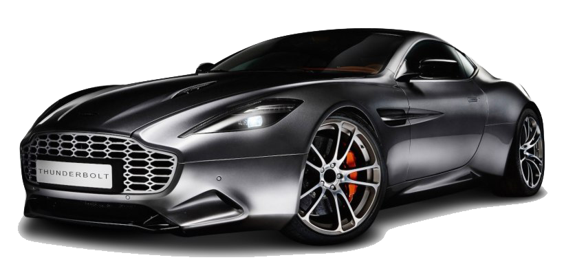 Download PNG image - Black Aston Martin PNG File 