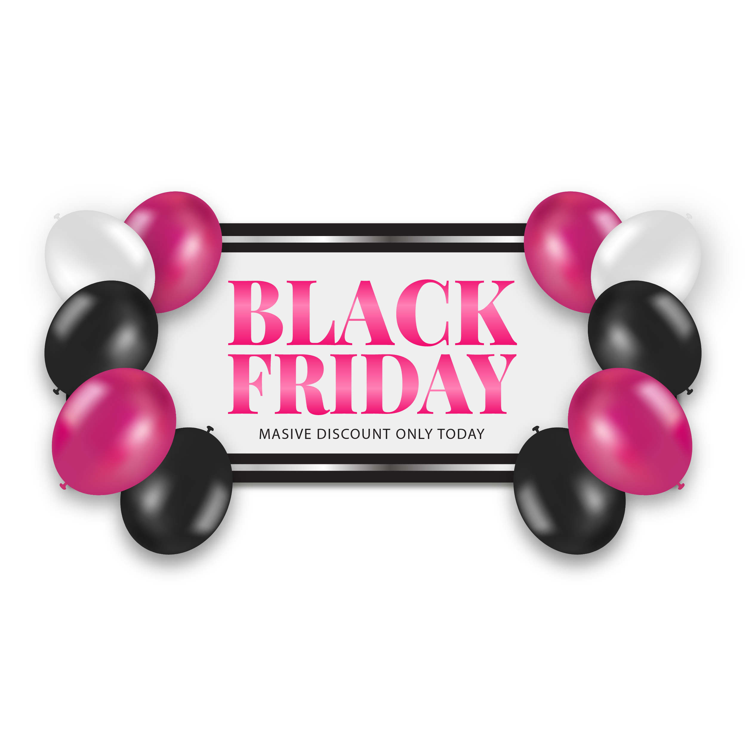 Download PNG image - Black Friday Sale Transparent Background 