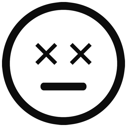 Download PNG image - Black Outline Emoji PNG File 