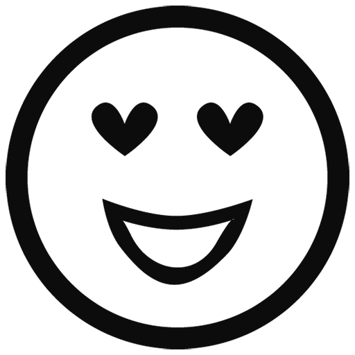 Download PNG image - Black Outline Emoji Transparent Images PNG 