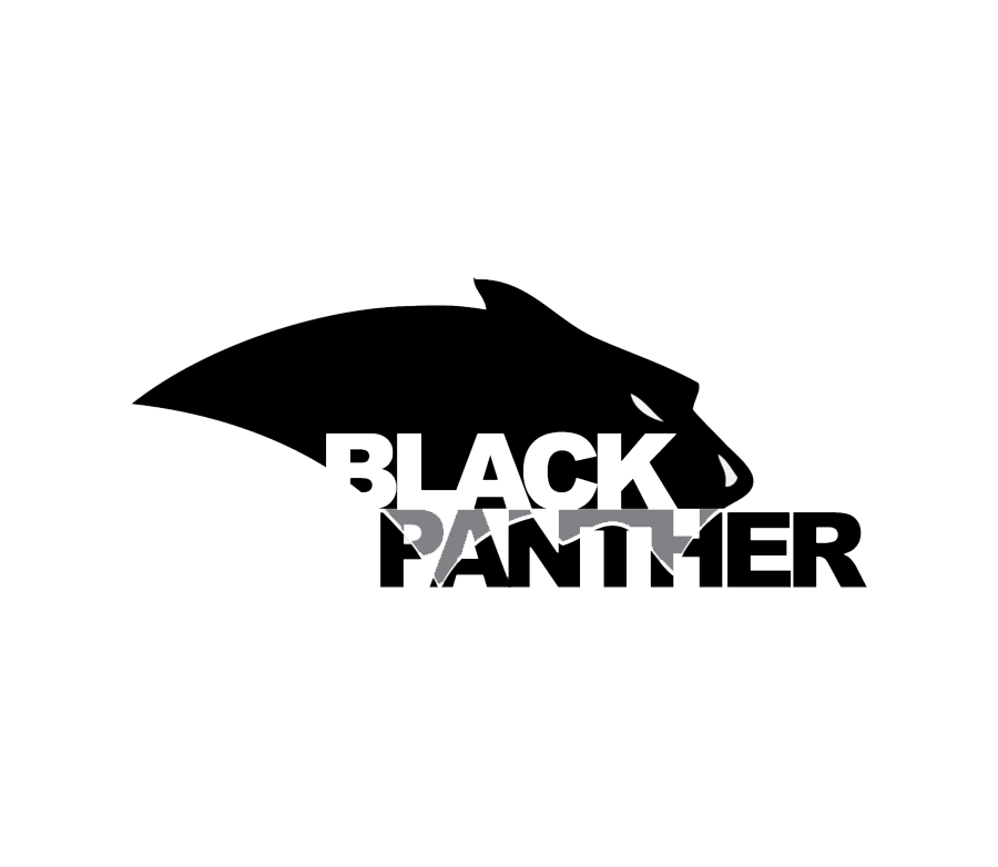Download PNG image - Black Panther Logo PNG Image 