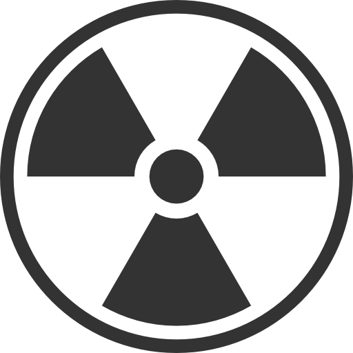 Download PNG image - Black Radiation Sign PNG Image 