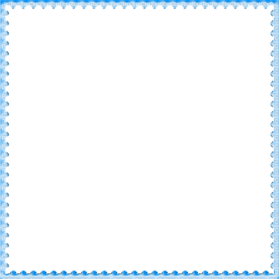 Download PNG image - Blue Border Frame PNG File 