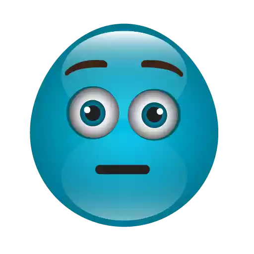 Download PNG image - Blue Emoji PNG Free Download 