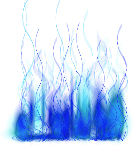 Download PNG image - Blue Fire PNG Pic 