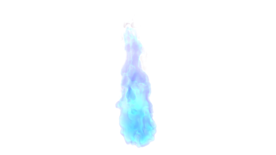 Download PNG image - Blue Fire Transparent Background 