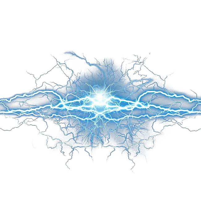 Download PNG image - Blue Lightning PNG Transparent Image 