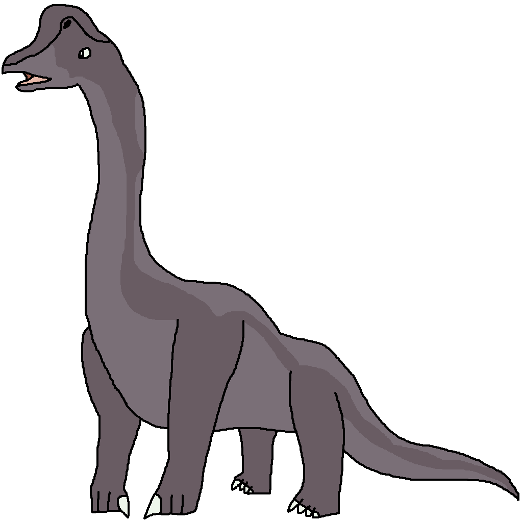 Download PNG image - Brachiosaurus PNG File 