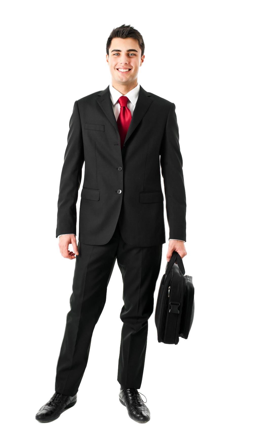 Download PNG image - Businessman With Briefcase PNG 