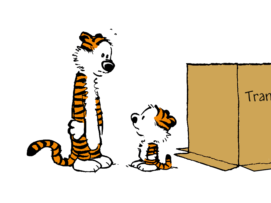 Download PNG image - Calvin And Hobbes PNG HD 