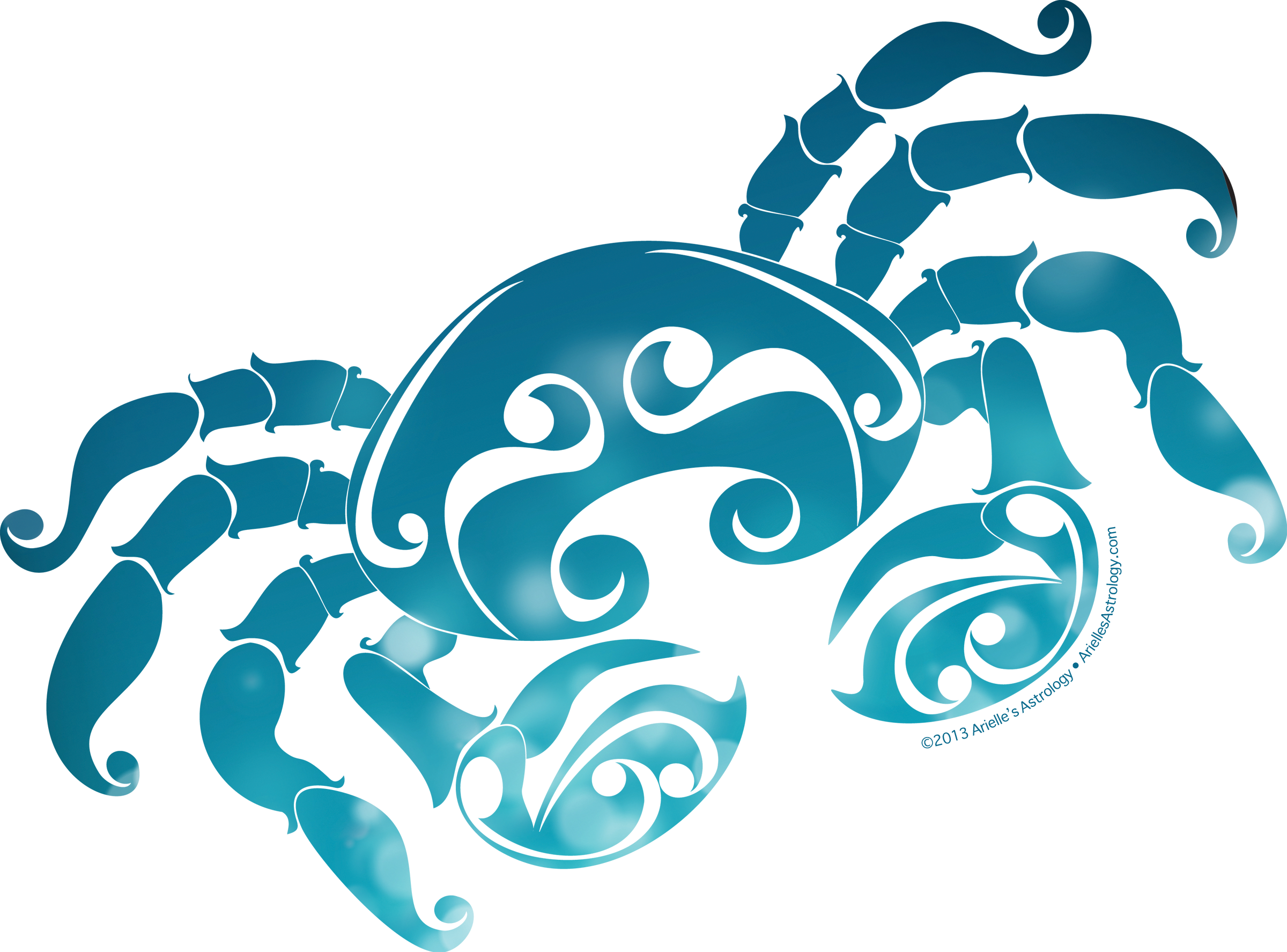 Download PNG image - Cancer Zodiac Symbol Transparent PNG 