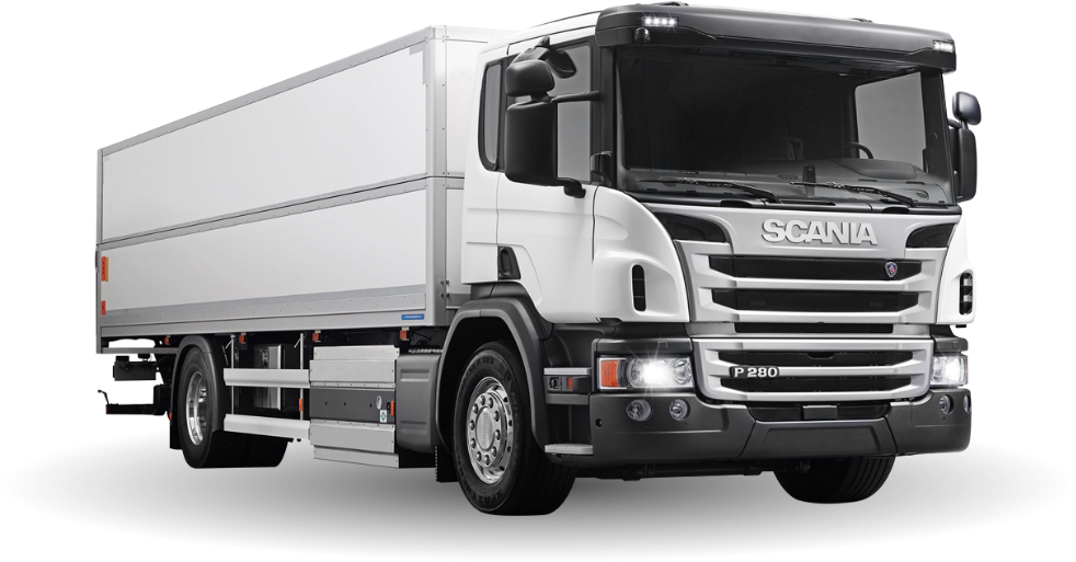 Download PNG image - Cargo Truck Transparent Background 