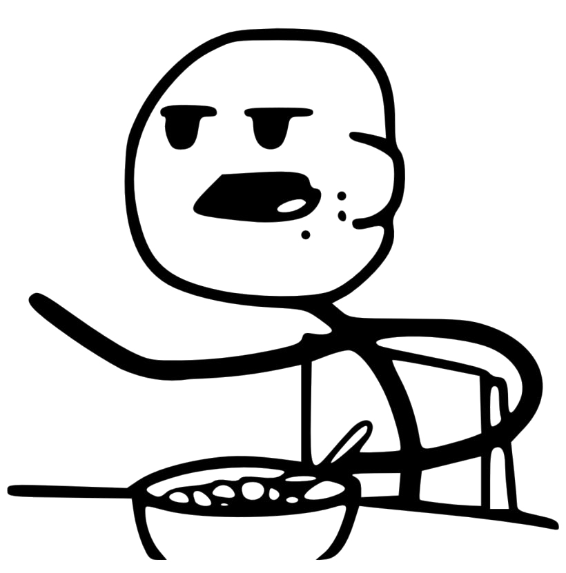 Download PNG image - Cereal Guy PNG HD 