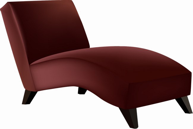 Download PNG image - Chaise Longue Transparent Background 