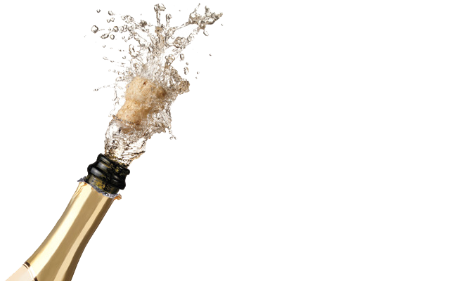 Download PNG image - Champagne Popping PNG File 