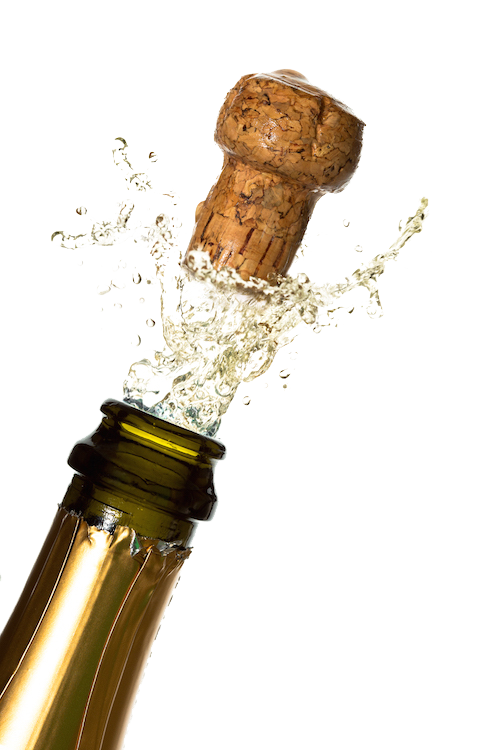 Download PNG image - Champagne Popping PNG Photo 