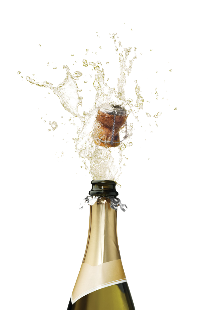 Download PNG image - Champagne Popping PNG Picture 