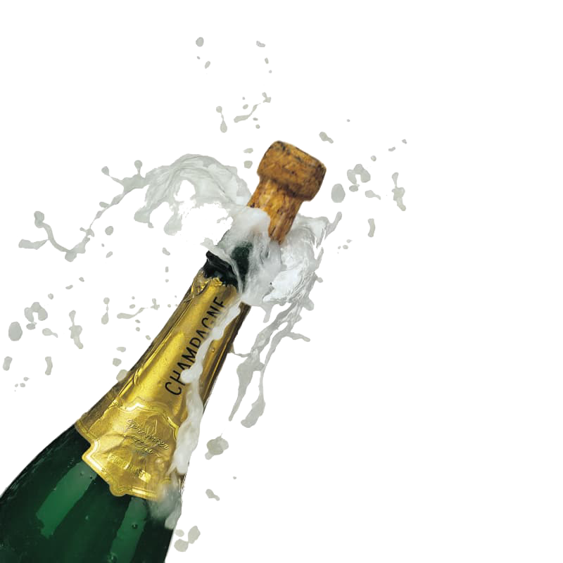 Download PNG image - Champagne Popping PNG Transparent Picture 
