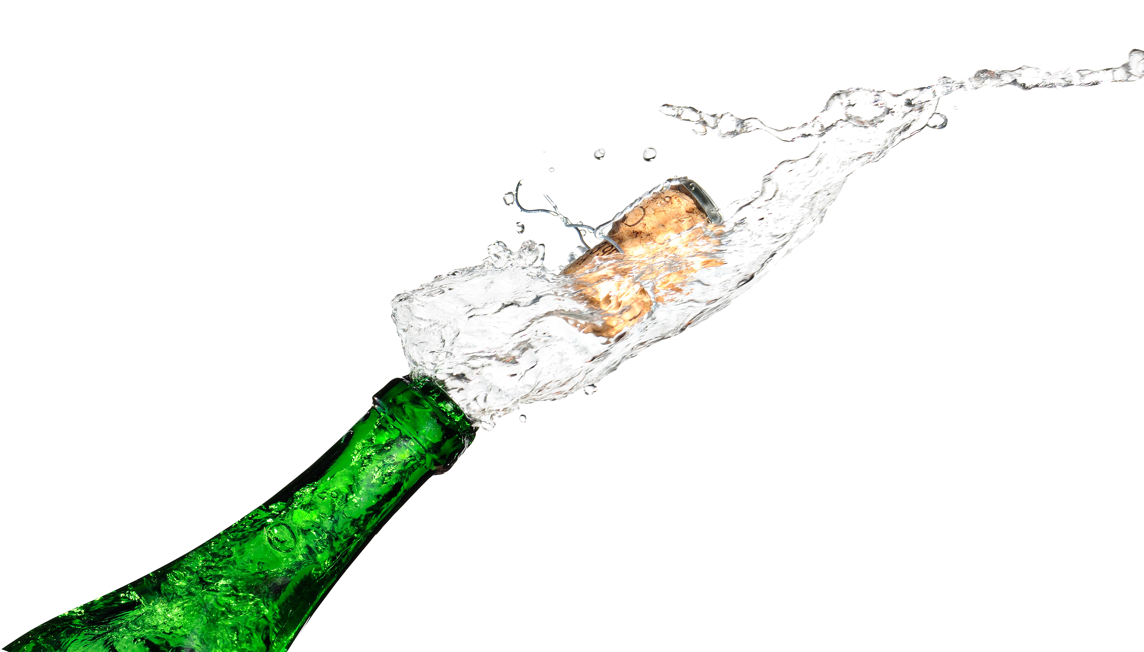 Download PNG image - Champagne Popping PNG Transparent 