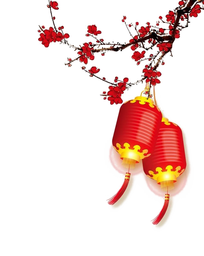 Download PNG image - Chinese New Year Decorative Lantern PNG Image 