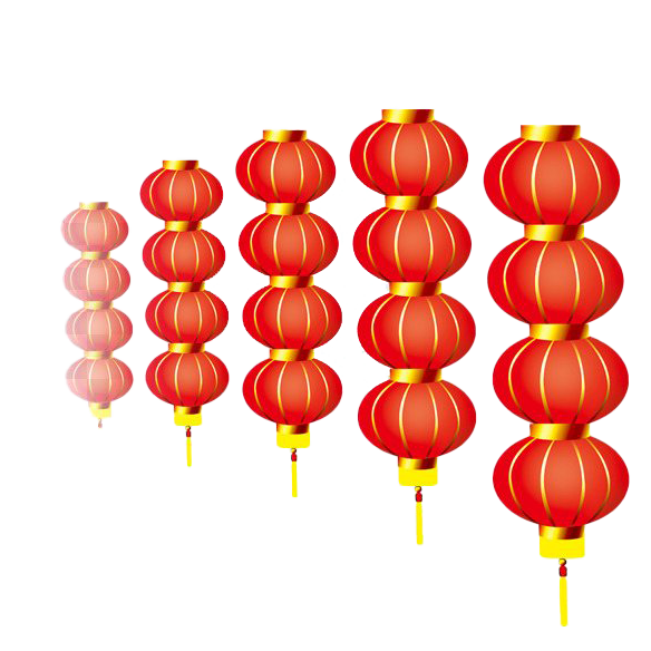 Download PNG image - Chinese New Year Lantern PNG Background Image 