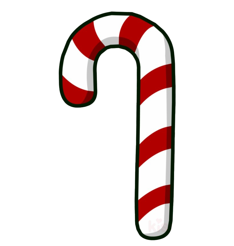 Download PNG image - Christmas Candy Cane PNG File 