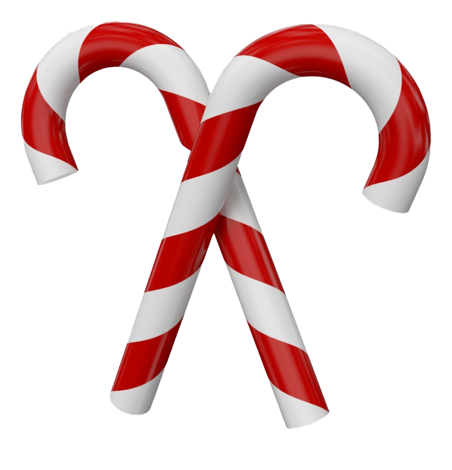 Download PNG image - Christmas Candy Cane Transparent PNG 