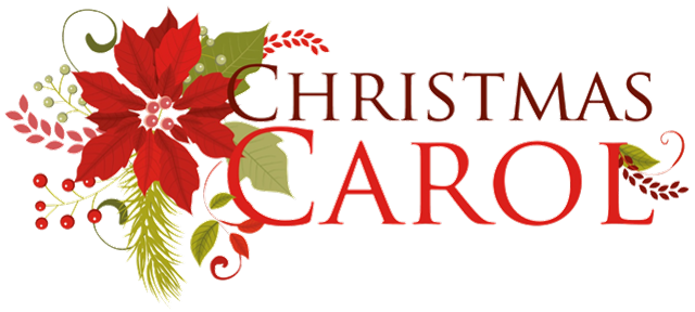 Download PNG image - Christmas Carol Word PNG Clipart 