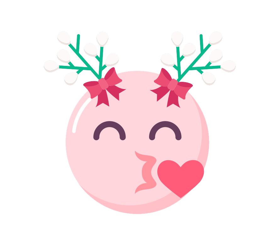 Download PNG image - Christmas Holiday Emoji PNG Picture 