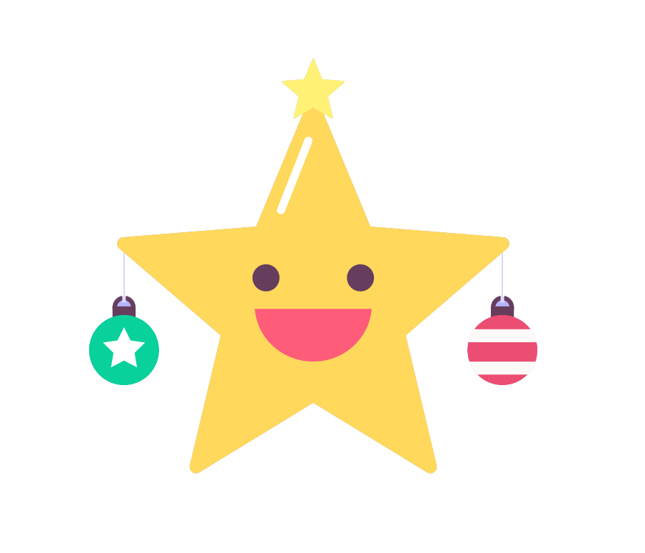 Download PNG image - Christmas Holiday Emoji Transparent Background 