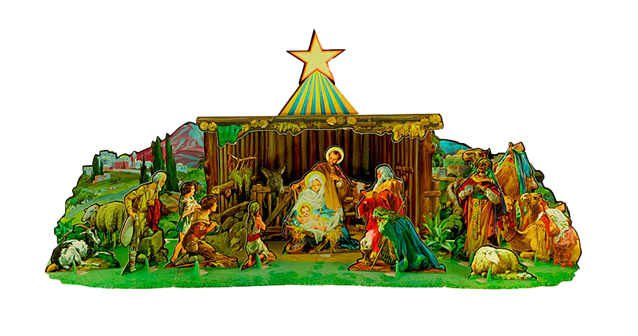 Download PNG image - Christmas Manger PNG Clipart 