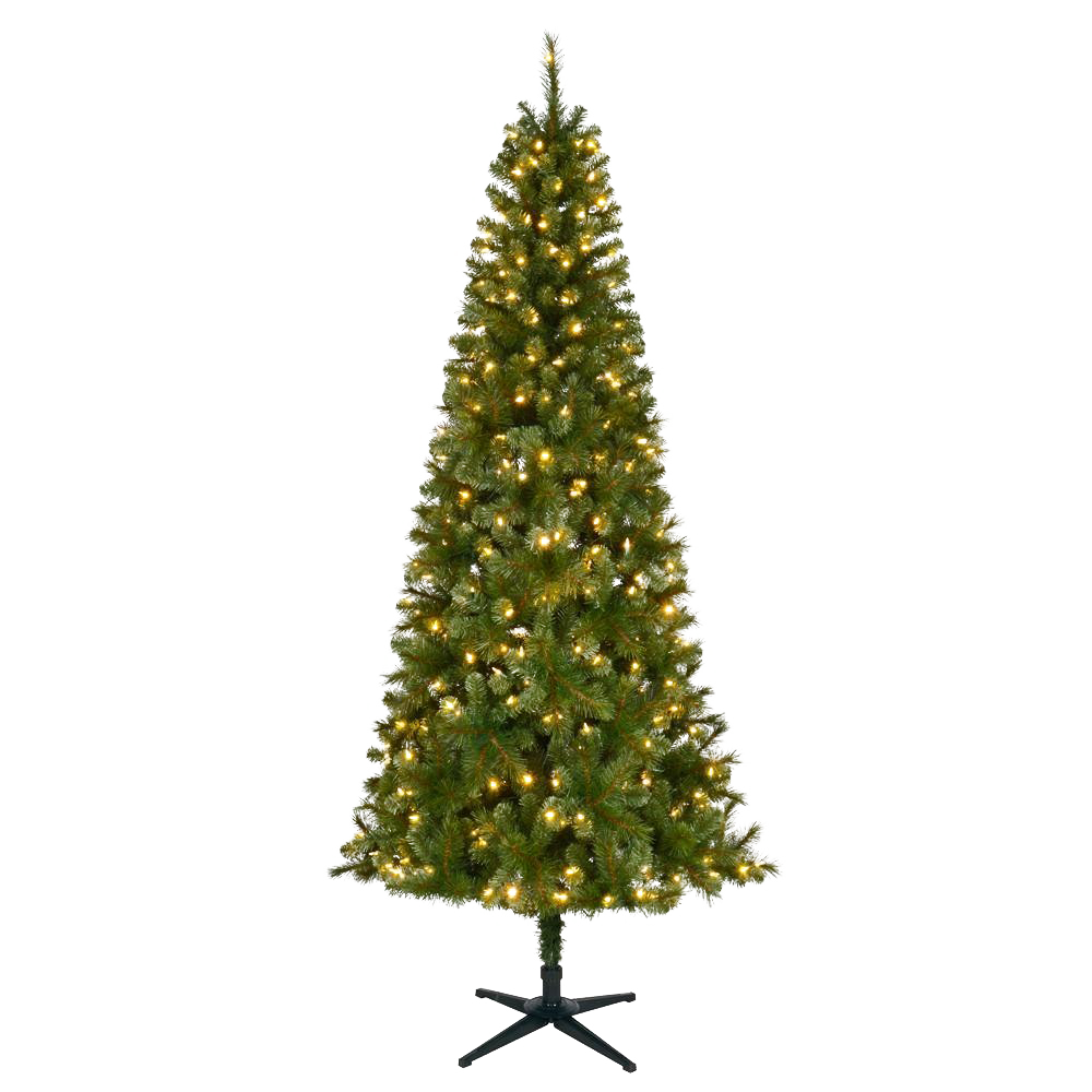 Download PNG image - Christmas Pine Tree Background PNG 
