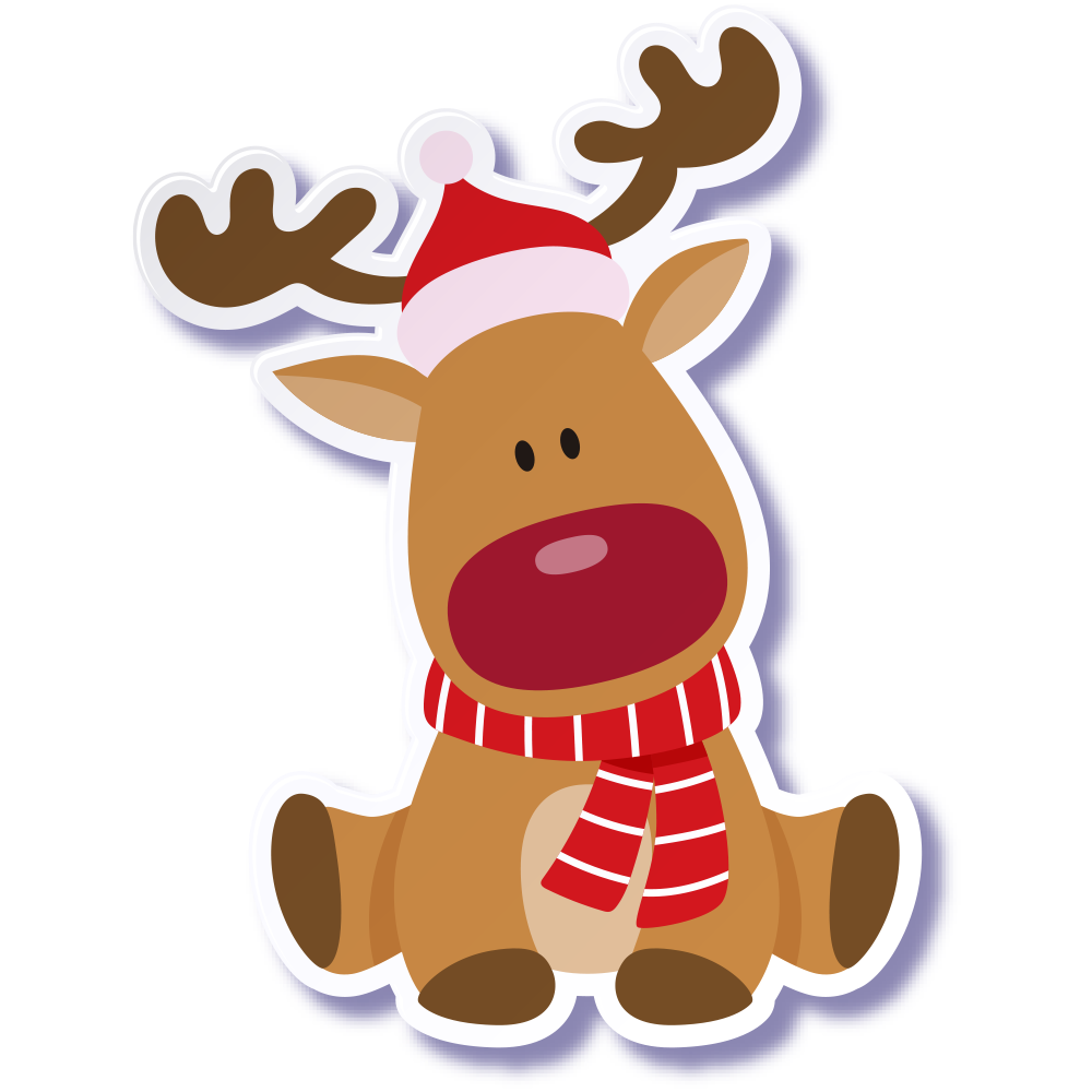 Download PNG image - Christmas Reindeer PNG Photo 