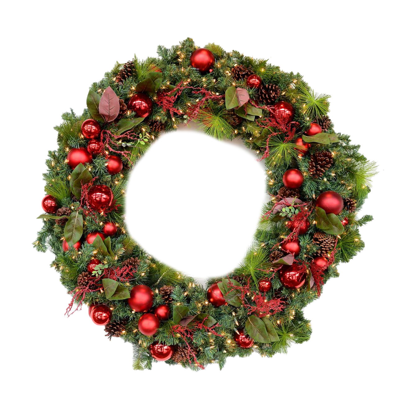 Download PNG image - Christmas Wreath Download PNG Image 
