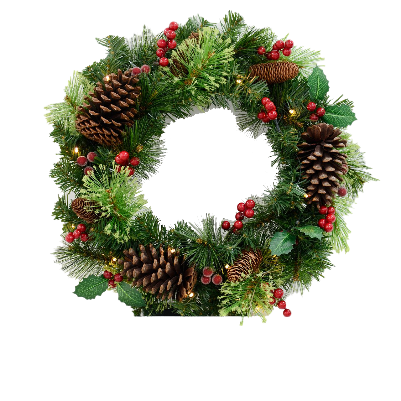 Download PNG image - Christmas Wreath PNG Transparent HD Photo 
