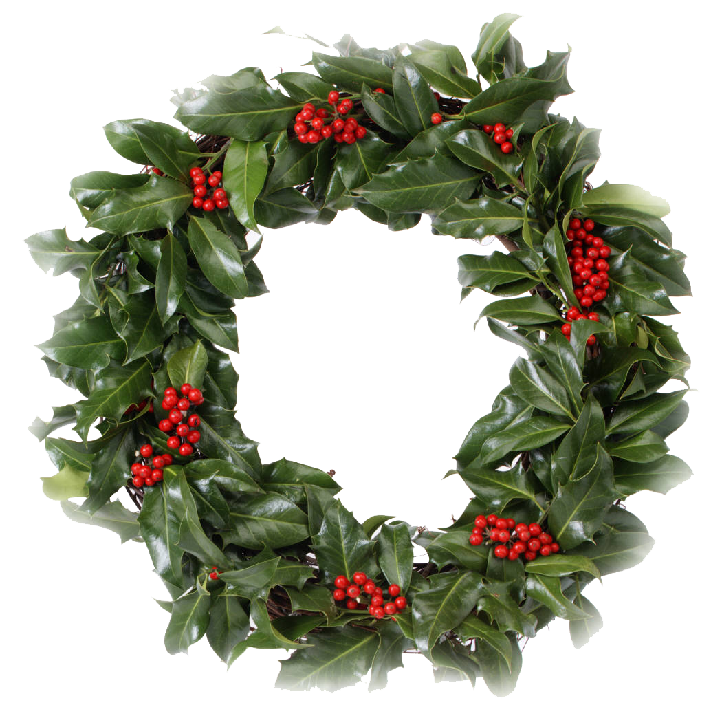 Download PNG image - Christmas Wreath PNG Transparent Picture 
